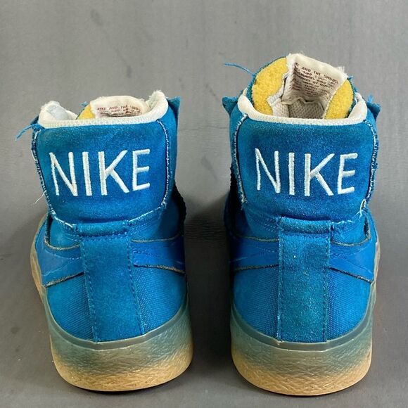 Nike  ZOOM BLAZER MID PREMIUM PLUS SB 'TEAL GUM' sneaker shoes mens size 10 - Picture 4 of 8